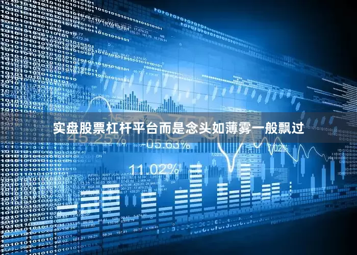 实盘股票杠杆平台而是念头如薄雾一般飘过